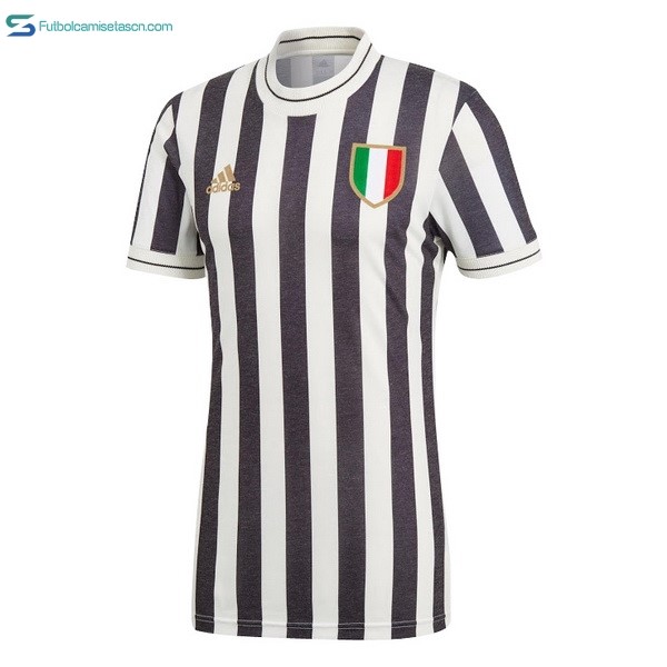 Camiseta Juventus Edición Conmemorativa 2018/19 Blanco Negro